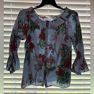 Tommy Hilfiger Bell Sleeve Shirt